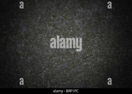 Dark grey stone background with vignette effect Stock Photo
