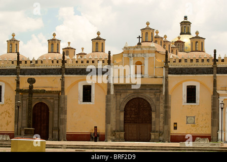 The 16th century Capilla Real, Ex-Convento de San Gabriel, Cholula, Puebla, Mexico. Cholula is a UNESCO World Heritage Site. Stock Photo