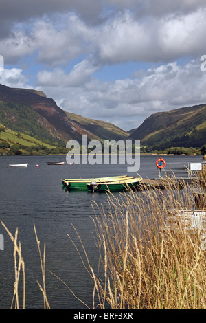 Talyllyn Lake, Gwynedd, Wales - Snowdonia. Aka Tal-y-Llyn Lake or Llyn Mwyngil Stock Photo