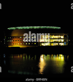 Waterfront Hall, Belfast, Co Antrim, Ireland, Concert Hall And Convention Center Stock Photo