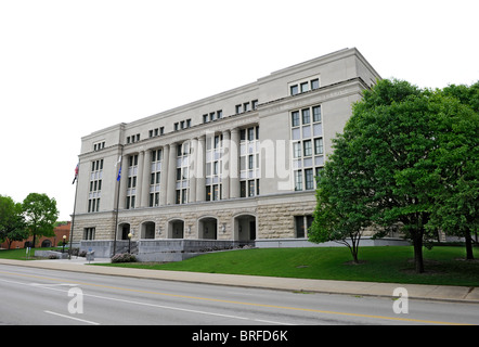 State Library Springfield Illinois Stock Photo