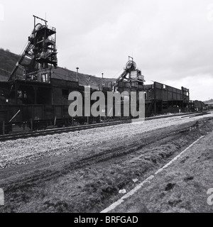 Marine colliery near Cwm Gwent South Wales Valleys UK Stock Photo - Alamy