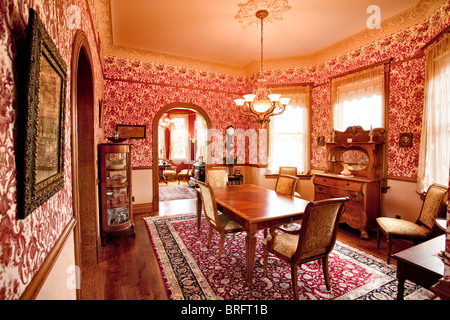 Victorian Dining Room Stock Photo