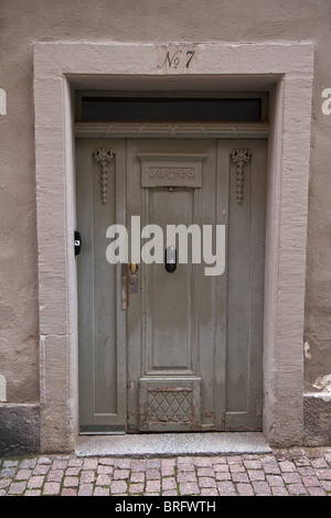 Doors of Gamla Stan, Stockholm, Sweden Stock Photo