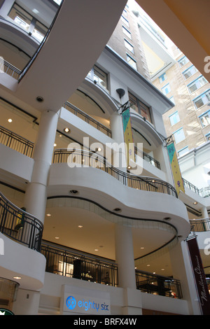 Montreal downtown indoor shopping mall Stock Photo