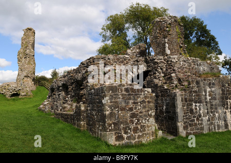 Narberth Castle Pembrokeshire Wales Cymru UK GB Stock Photo