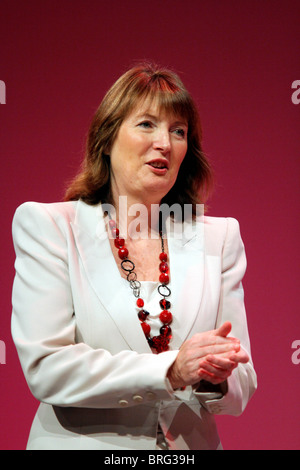 HARRIET HARMAN MP LABOUR PARTY 28 September 2010 MANCHESTER CENTRAL MANCHESTER ENGLAND Stock Photo