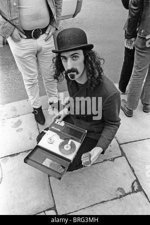 FRANK ZAPPA (1940-1993) US rock musician in 1967 Stock Photo - Alamy