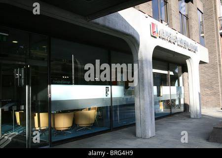 State-owned Anglo Irish Bank on St Stephens Green in Dublin currently in the news for the government's financial bailout Stock Photo