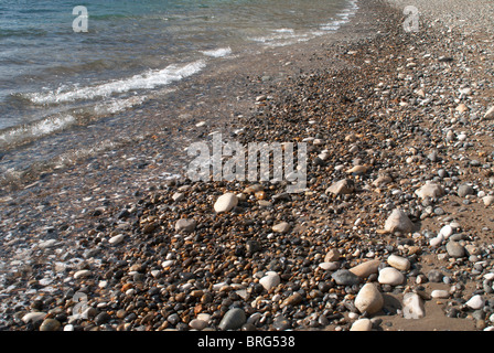 Pebbles on a Beach Stock Photo