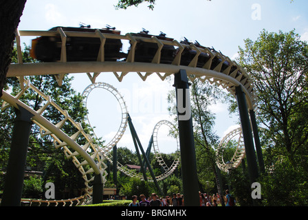 roller coaster at Efteling theme park Kaatsheuvel Netherlands Stock ...