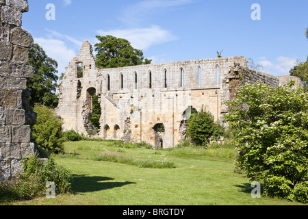 Jervaulx Abbey, North Yorkshire Stock Photo