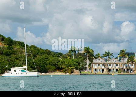 Nelson's Dockyard, Antigua, West Indies, Caribbean, Central America Stock Photo