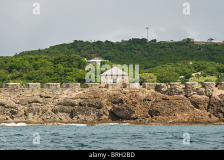 Fort Berkeley, Nelson's Dockyard, Antigua, West Indies, Caribbean, Central America Stock Photo