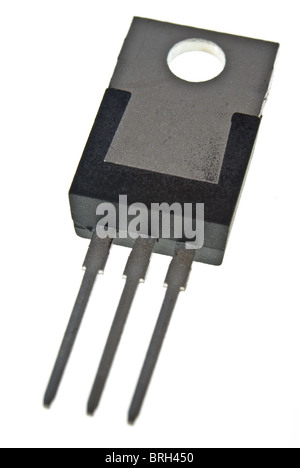 Power transistor view from bottom front Stock Photo - Alamy