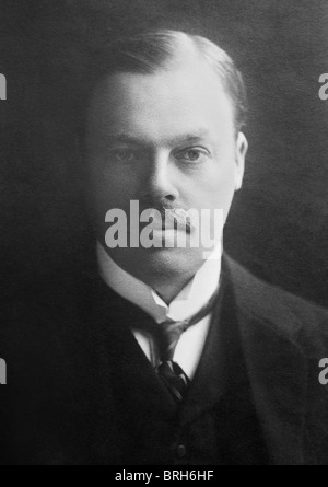 Portrait photo circa 1910s of British newspaper magnate Lord Rothermere (Harold Sidney Harmsworth, 1st Viscount Rothermere). Stock Photo