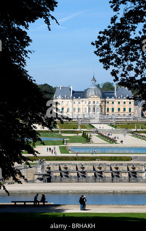 chateau vaux le vicomte, maincy, france Stock Photo