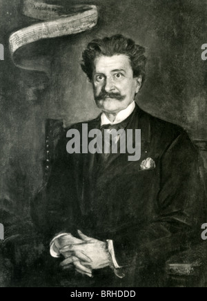 JOHANN STRAUSS II (1825-1899) Austrian light music composer Stock Photo