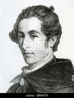 CARL MARIA von  WEBER (1786-1826) German composer Stock Photo