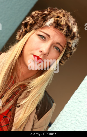 Young Woman Portrait. Model Released Stock Photo