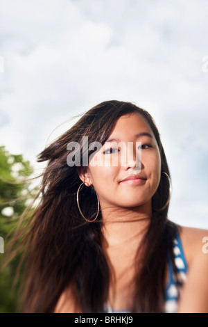 Portrait of Girl Stock Photo