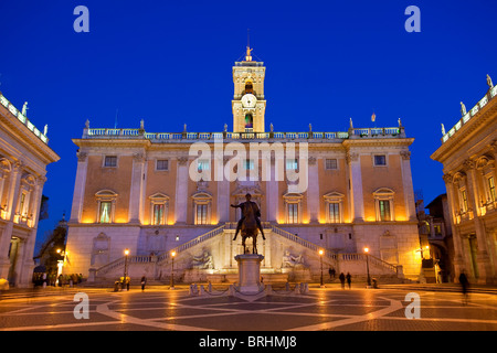 Italy, Rome, Piazza del Campidoglio Stock Photo