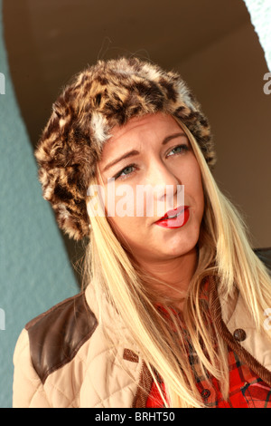 Young Woman Portrait. Model Released Stock Photo