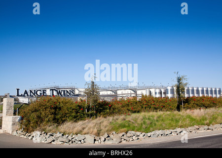 Lange Twins Winery Near Lodi California Stock Photo