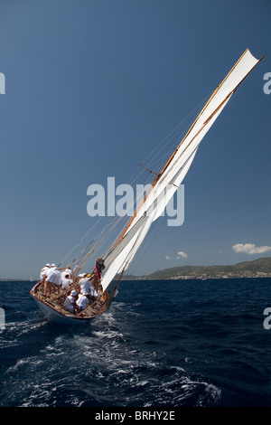 Conde de Barcelona Classic Yacht Regatta Stock Photo