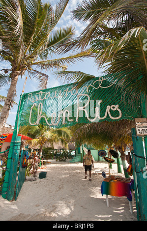 Mexico, Cozumel. Playa Chen Rio, Isla de Cozumel (Cozumel Island). Stock Photo