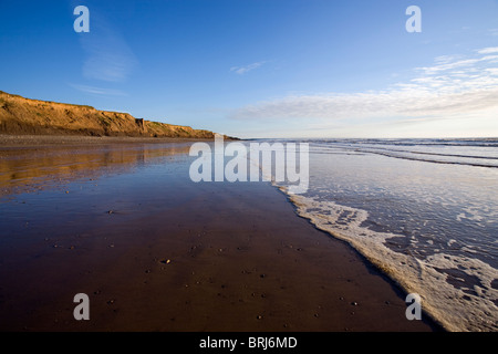 Skipsea beach near Hornsea, East Yorkshire Stock Photo