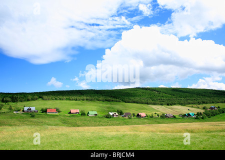 landscape in mala upa. trutnov, snezka, Krkonose, czech republic Stock Photo