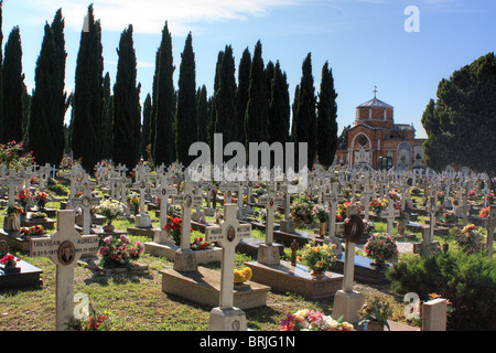 San Michele Cemetery Island, Venice, Italy Stock Photo