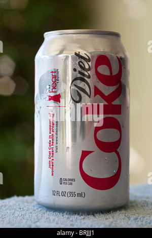 A can of Diet Coke Stock Photo