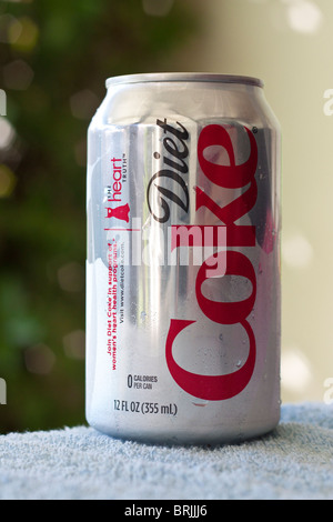 A can of Diet Coke Stock Photo