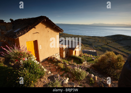 Isla del Sol, Lake Titicaca, Bolivia Stock Photo