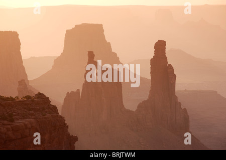 Sunrise in Canyonlands National Park, Utah. Stock Photo