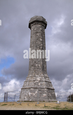 Hardy's  Monument in Dorset Stock Photo