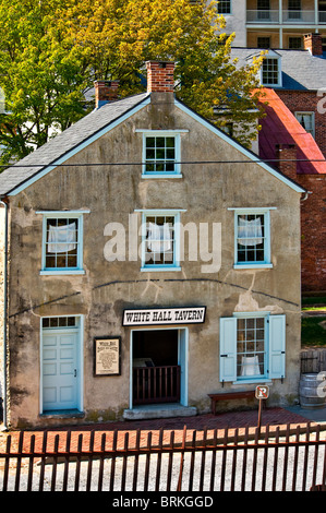 White Hall Tavern, Harpers Ferry, West Virginia Stock Photo