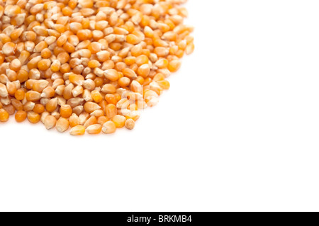 popcorn kernels arranged in a pile Stock Photo