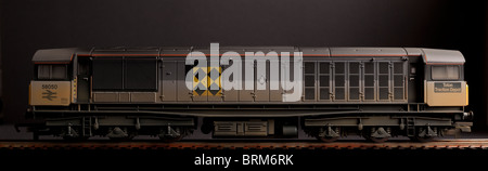 BR Co Co Class 58 Diesel Electric Locomotive, weathered Stock Photo