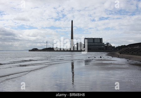 Decommissioned Methil Power station (now demolished) Fife Scotland  September 2010 Stock Photo