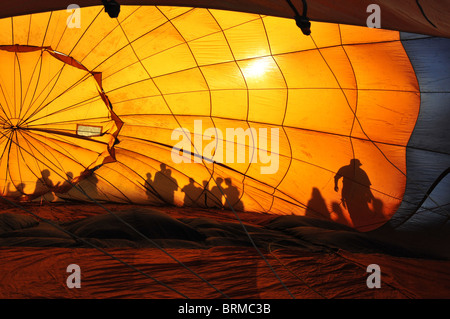 Hot air balloon festival, Wisborough Green Stock Photo