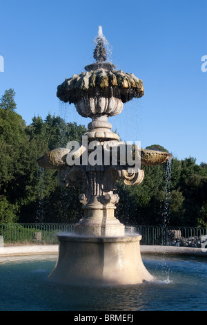 fountain Borromini villa Pamphili Rome Italy Stock Photo