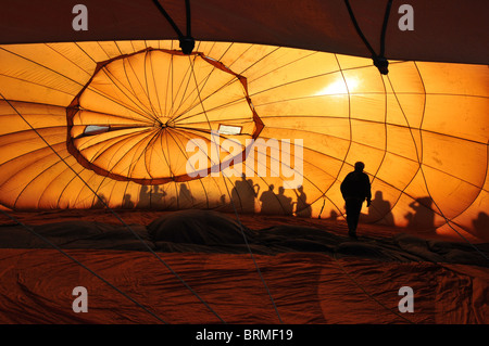 Hot air balloon festival, Wisborough Green Stock Photo