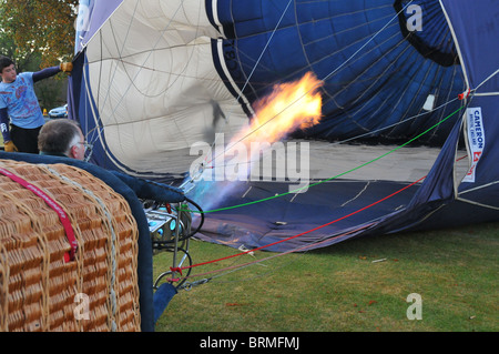 Hot air balloon festival, Wisborough Green Stock Photo