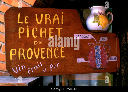 Pottery for sale, pottery shop, town of Vallauris, France Stock Photo