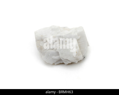 Rock Sample of Limestone - Calcite Stock Photo