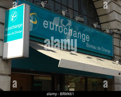 Bakers Street London England Eurochange Bureau De Change