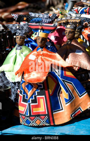 namibia, windhoek, herero dolls, post street mall Stock Photo